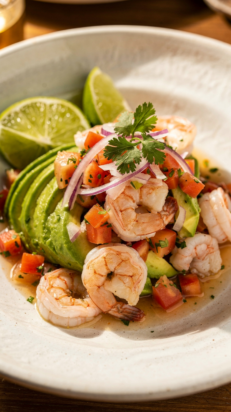 Avocado Shrimp Ceviche