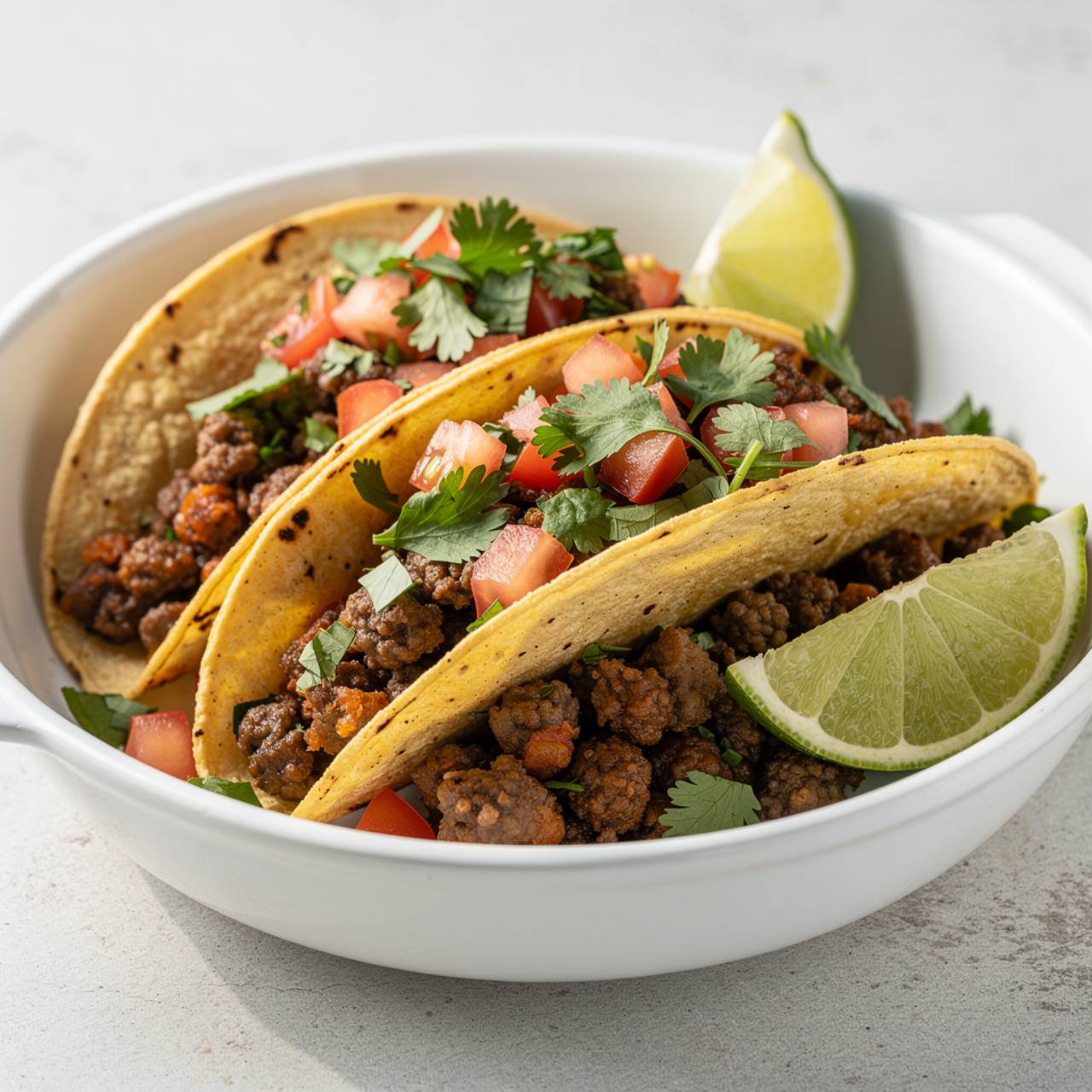 Crispy Baked Ground Beef Tacos