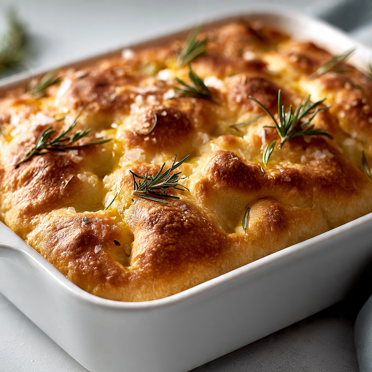 Sourdough Focaccia Bread Recipe (Crispy, Airy, and Incredibly Easy)