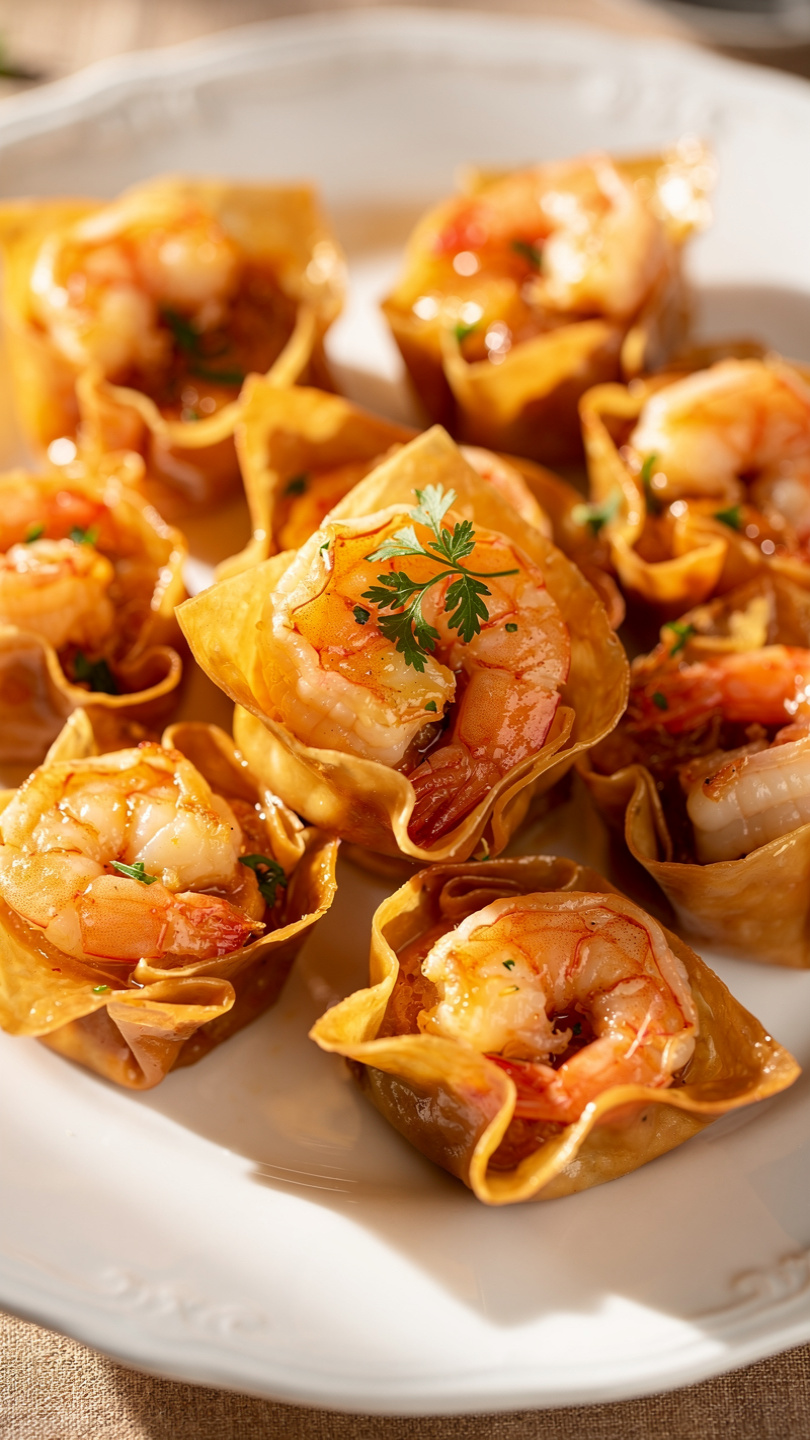 Shrimp Wontons (Fried, Boiled, or In Broth)